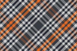 Tartan plaid pattern with dark color. vector