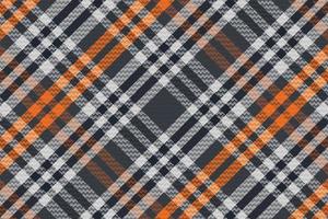 Tartan plaid pattern with dark color. vector