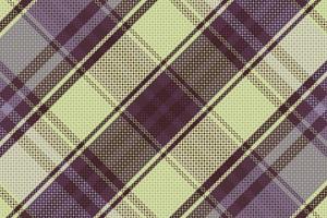 Tartan plaid pattern with dark color. vector