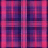 Tartan plaid pattern with dark color. vector