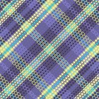 Tartan Plaid With Night Color Pattern. vector