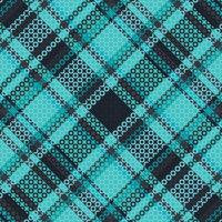 Tartan plaid pattern with dark color. vector