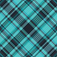 Tartan plaid pattern with dark color. vector