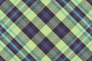 Tartan plaid pattern with dark color. vector