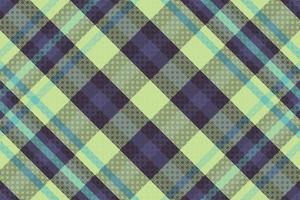 Tartan plaid pattern with dark color. vector