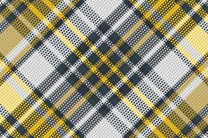 Tartan plaid pattern with dark color. vector