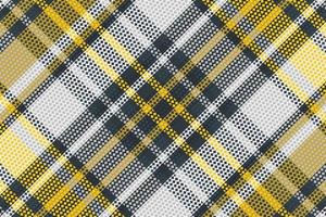 Tartan plaid pattern with dark color. vector