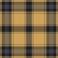 Tartan Plaid With Night Color Pattern. vector