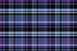 Tartan Plaid With Night Color Pattern. vector