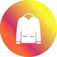 icono de vector de chaqueta de hombre