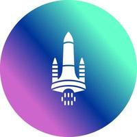 Space Shuttle Vector Icon