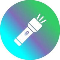 Flashlight Vector Icon