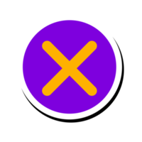 die violette Schließlasche png