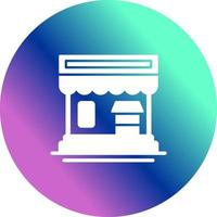 icono de vector de tienda