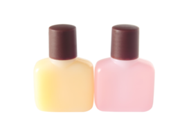 shampoo and soap plastic bottle isolated with clipping path png