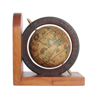 Old globe isolated with clipping path png