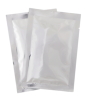 plastic package bag isolated with clipping path for mockup png