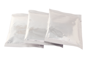 saco de pacote plástico isolado com traçado de recorte para maquete png