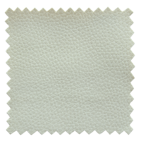 texture d'échantillons de cuir blanc isolé avec chemin de détourage pour maquette png