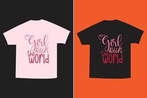 Lettering women's day badge collection tshirt. vector