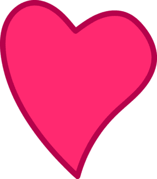 Pink Heart Love png
