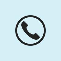 Phone icon vector. Phone glyph icon illustration - Vector