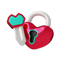 3d lock hearth png