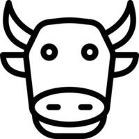 Ilustración de vector de toro en un fondo. Símbolos de calidad premium. Iconos vectoriales para concepto y diseño gráfico.