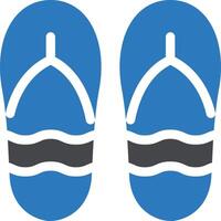 flip flop vector illustration on a background.Premium quality symbols.vector icons for concept and graphic design.