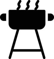 ilustración de vector de parrilla en un fondo. símbolos de calidad premium. iconos vectoriales para concepto y diseño gráfico.