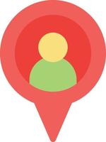 user location vector illustration on a background.Premium quality symbols.vector icons for concept and graphic design.