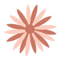 fleur pastel abstraite png
