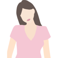Lady Block Clipart png