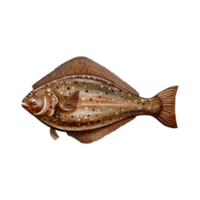 alabote do pacífico peixe cor da água esboço arte de linha png