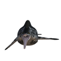 Hupehsuchus dinosaur isolated 3d render png