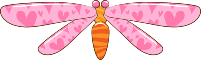 Dragonfly png graphic clipart design