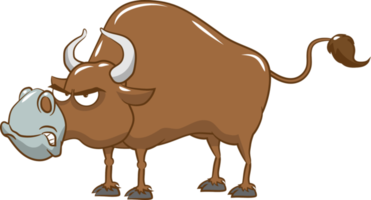 Bull png graphic clipart design