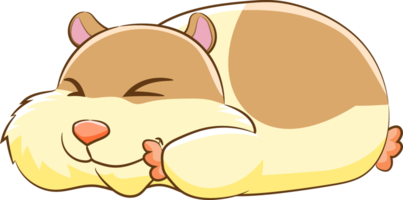 Hamster png graphic clipart design