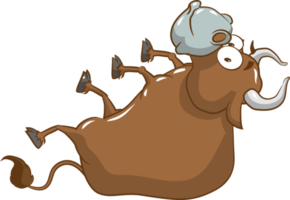 stier PNG grafisch clip art ontwerp