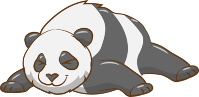 Panda png graphic clipart design