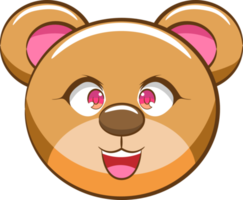 Bear png graphic clipart design