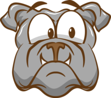 Bulldog png graphic clipart design