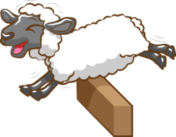 Sheep png graphic clipart design