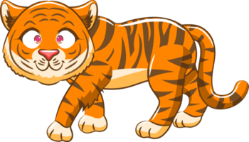design de clipart gráfico png tigre
