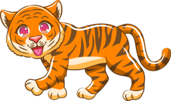 tigre png gráfico clipart diseño