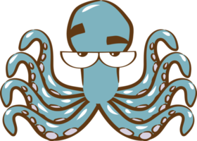 Oktopus png Grafik-Clipart-Design