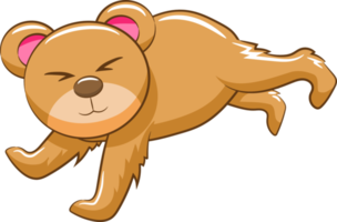 Bear png graphic clipart design
