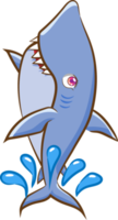 Shark png graphic clipart design