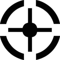 Target focus icon symbol vector image, illustration of the success goal icon concept. EPS 10