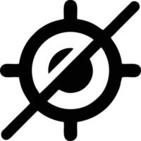 Target focus icon symbol vector image, illustration of the success goal icon concept. EPS 10